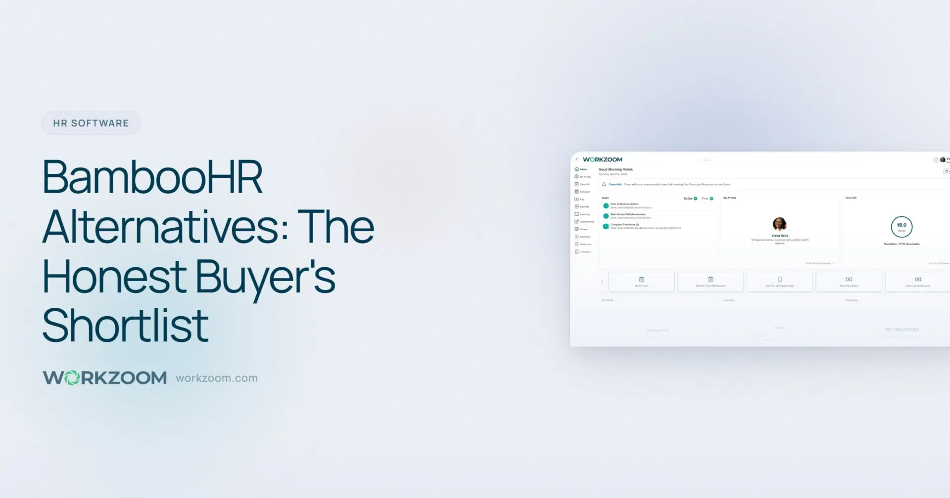 BambooHR Alternatives: The Honest Buyer's Shortlist