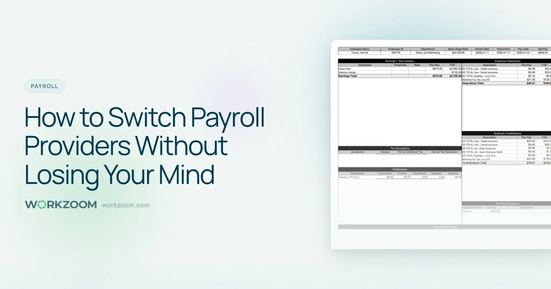 How to Switch Payroll Providers Without Losing Your Mind