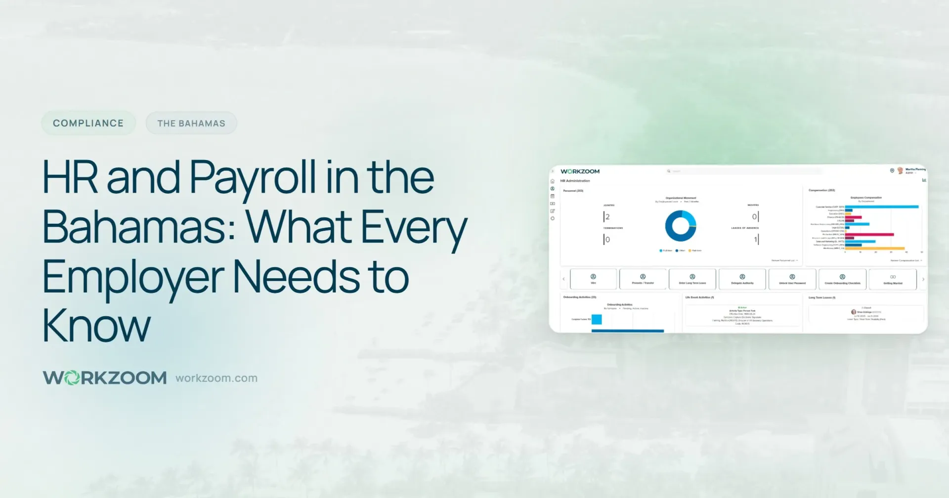 HR and Payroll in the Bahamas: What Every Employer Needs to Know - Compliance - Workzoom