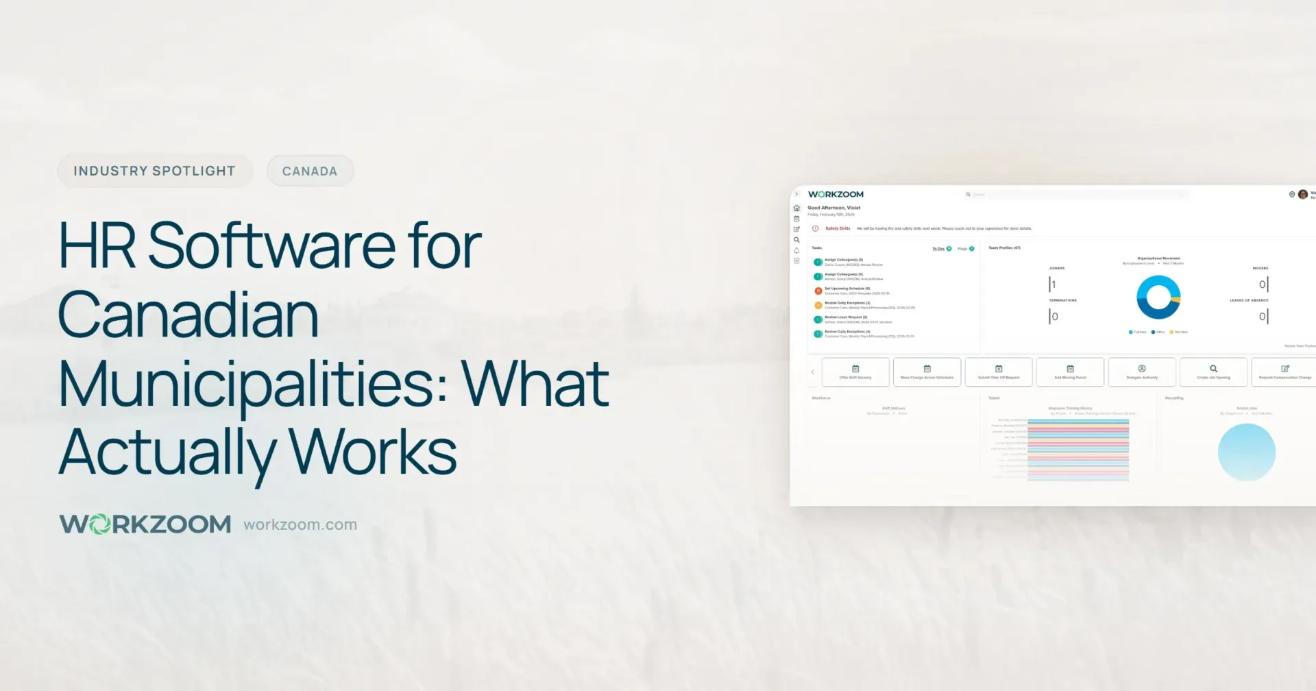 HR Software for Canadian Municipalities: What Actually Works