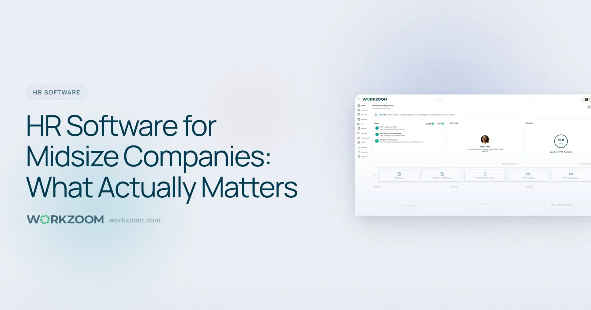 HR Software for Midsize Companies: What Actually Matters